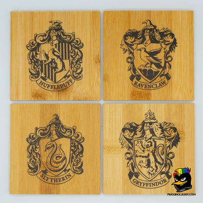 Posavasos bambu personalizados