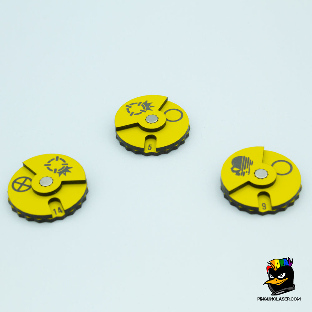 diales operativos kill team token