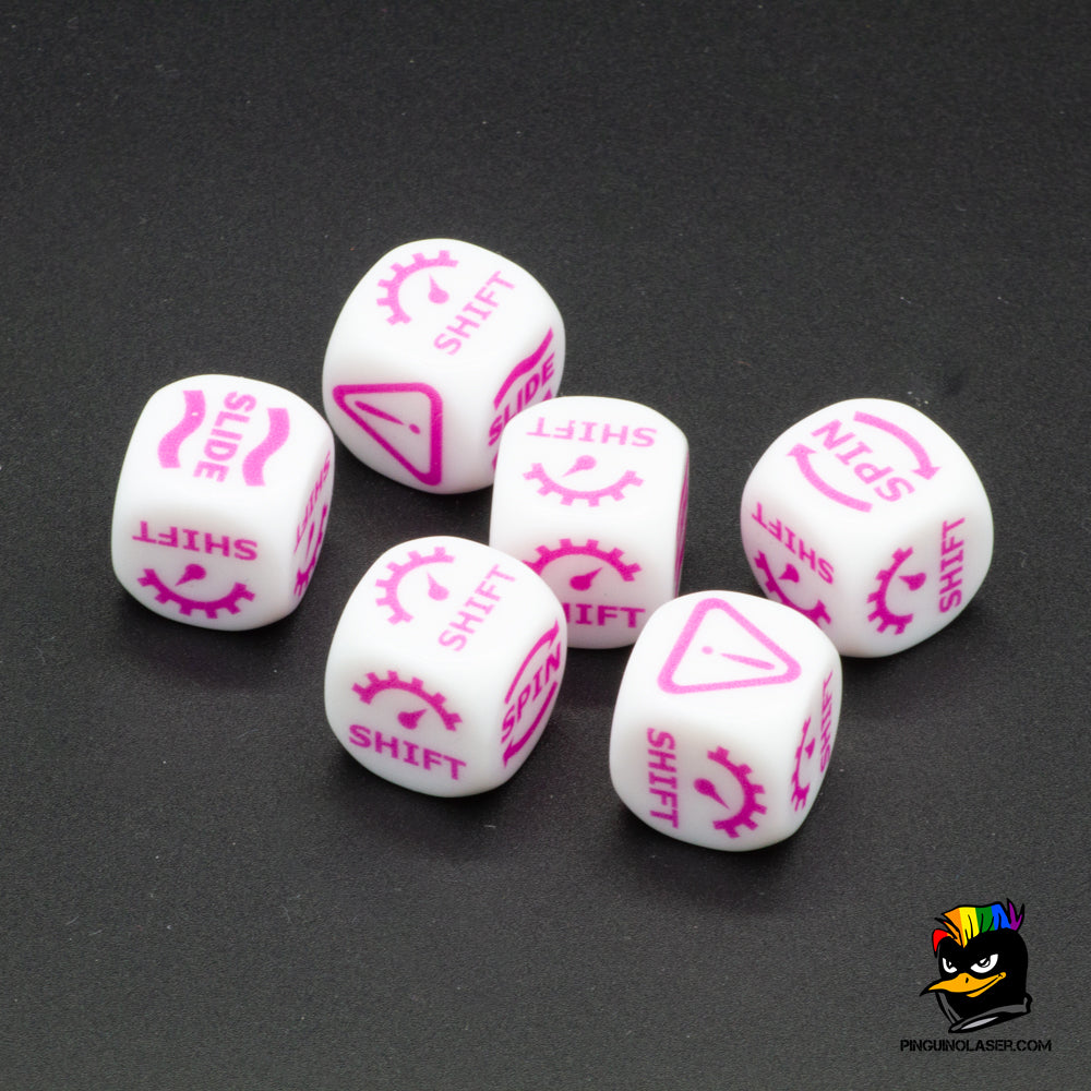 Pack 6 Gaslands Dice