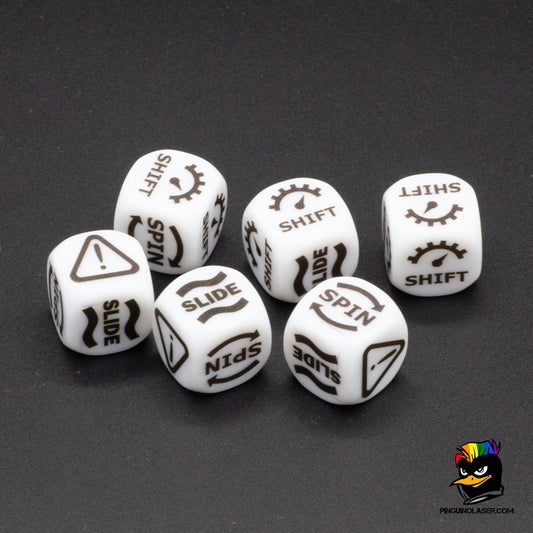 Pack 6 Gaslands Dice