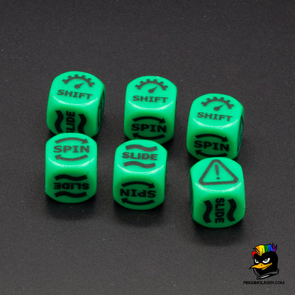 Pack 6 Gaslands Dice
