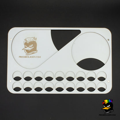 Piso adicional Bandeja blanca porta tokens molones Punkapocalyptic