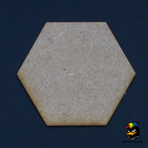 Pack 5 Peanas hexagonales de madera 75 mm – Pinguino Laser