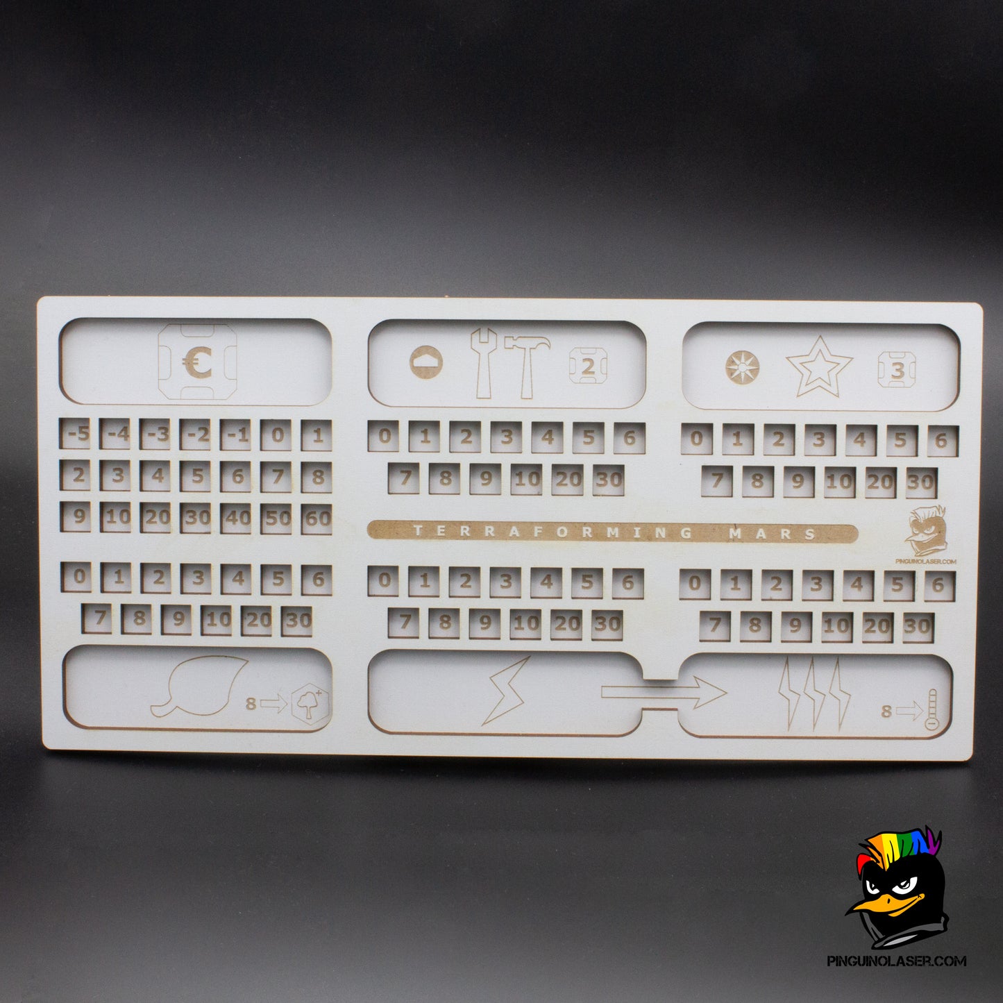 Pack 5 Terraforming Mars player boards