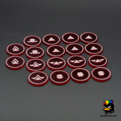 Pack 18 Star Wars Legion command markers