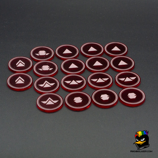 Pack 18 Star Wars Legion command markers