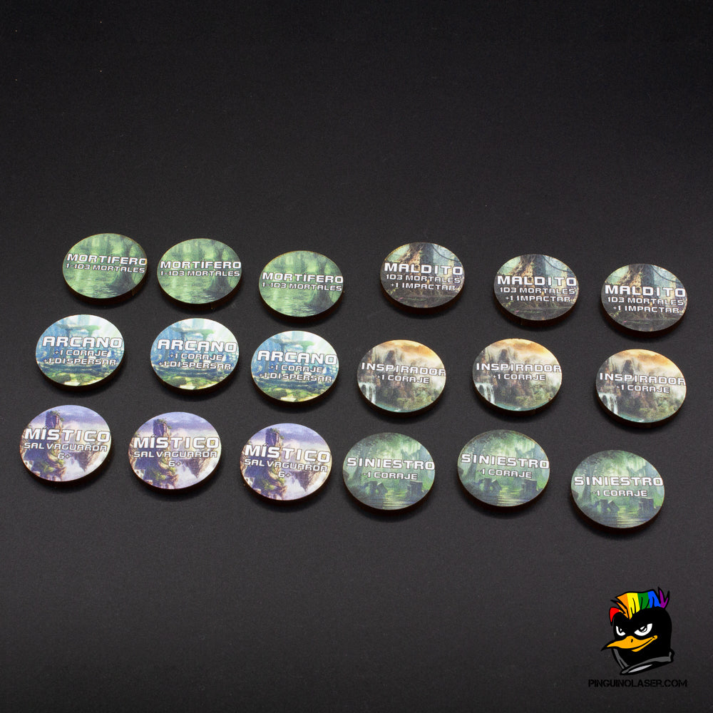 Marcadores AOS terrenos