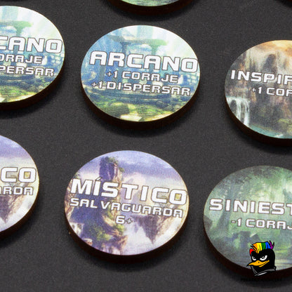 Marcadores AOS terrenos