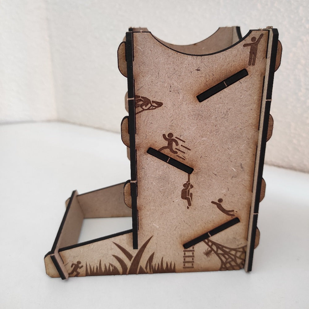 Torre de dados personalizada lateral