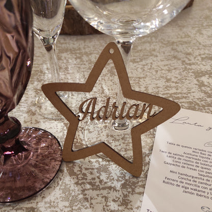 stars wedding placemarks