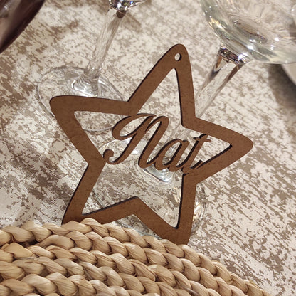 stars wedding placemarks