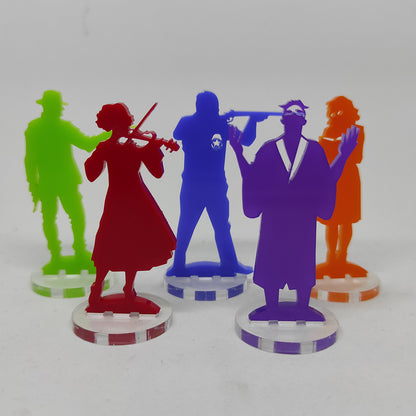 Investigadores Arkham Horror metacrilato colores devoradores de sueños dream eaters