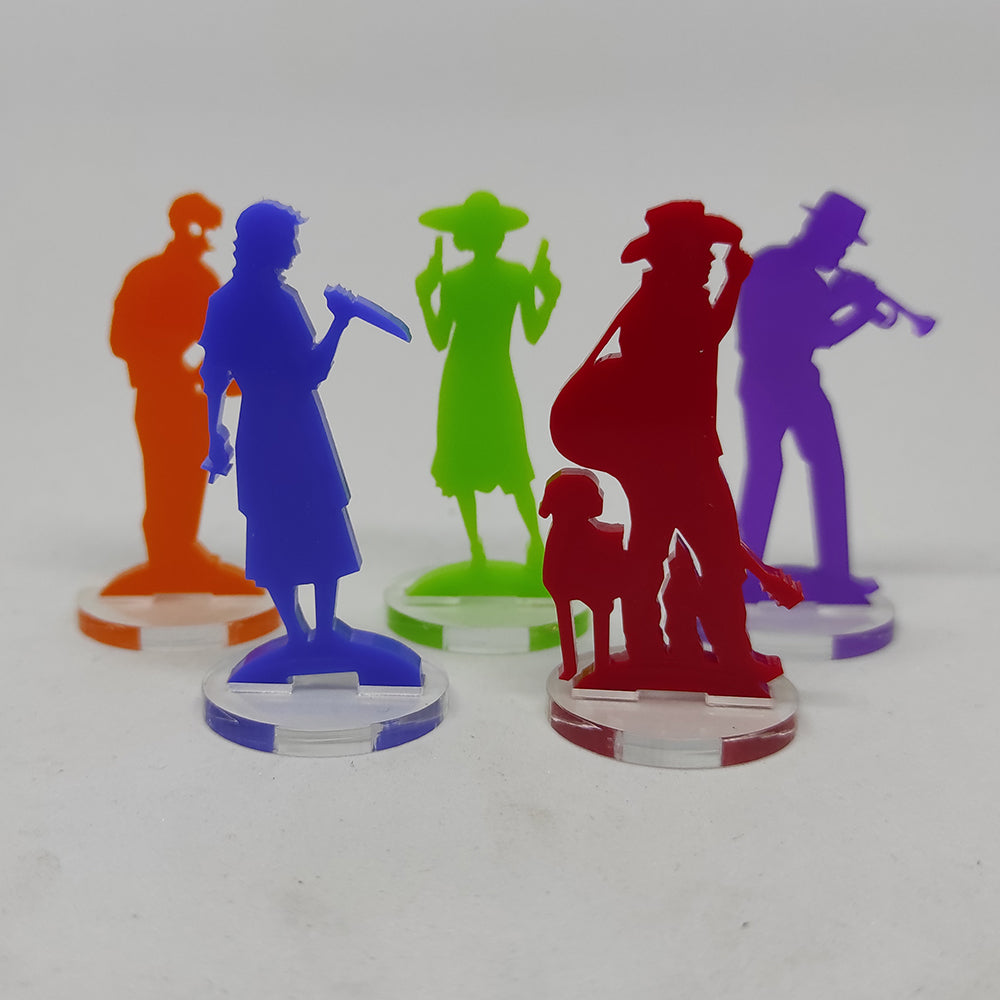 Investigadores Arkham Horror metacrilato colores legado dunwich legacy