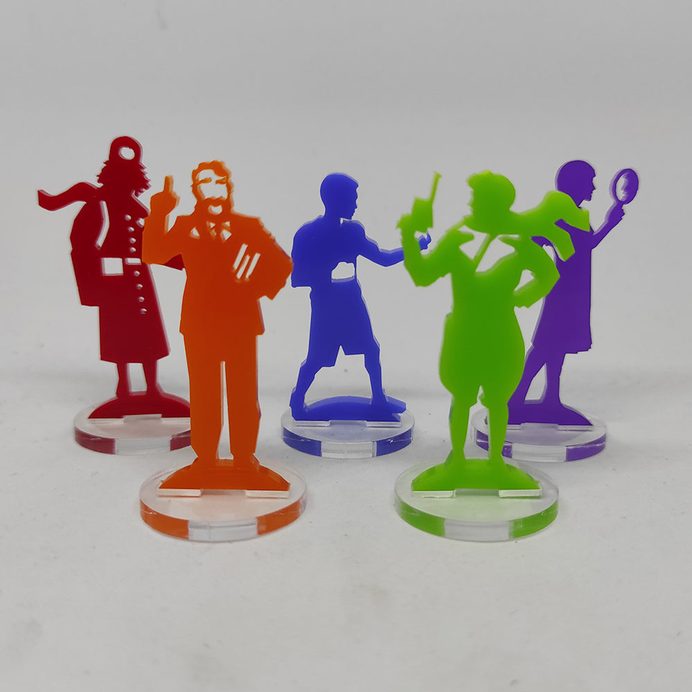 Investigadores Arkham Horror metacrilato colores starter decks