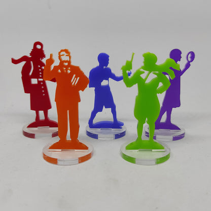 Investigadores Arkham Horror metacrilato colores starter decks