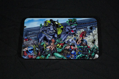 Banquillo Blood Bowl metacrilato acrylic Bloodbowl Pitch Bench