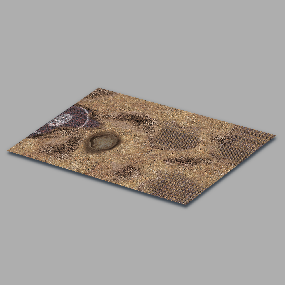 Mat 150 x 110 cm PVC