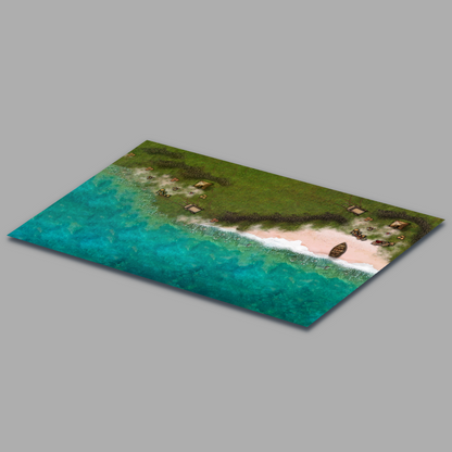 Mat 180 x 120 cm PVC