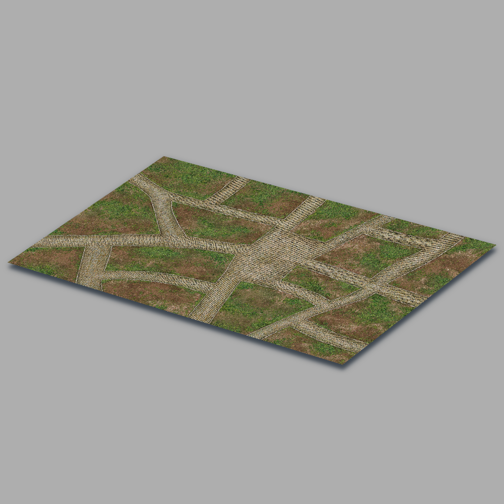 Mat 180 x 120 cm PVC