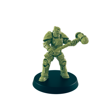 Robots and blunt armor