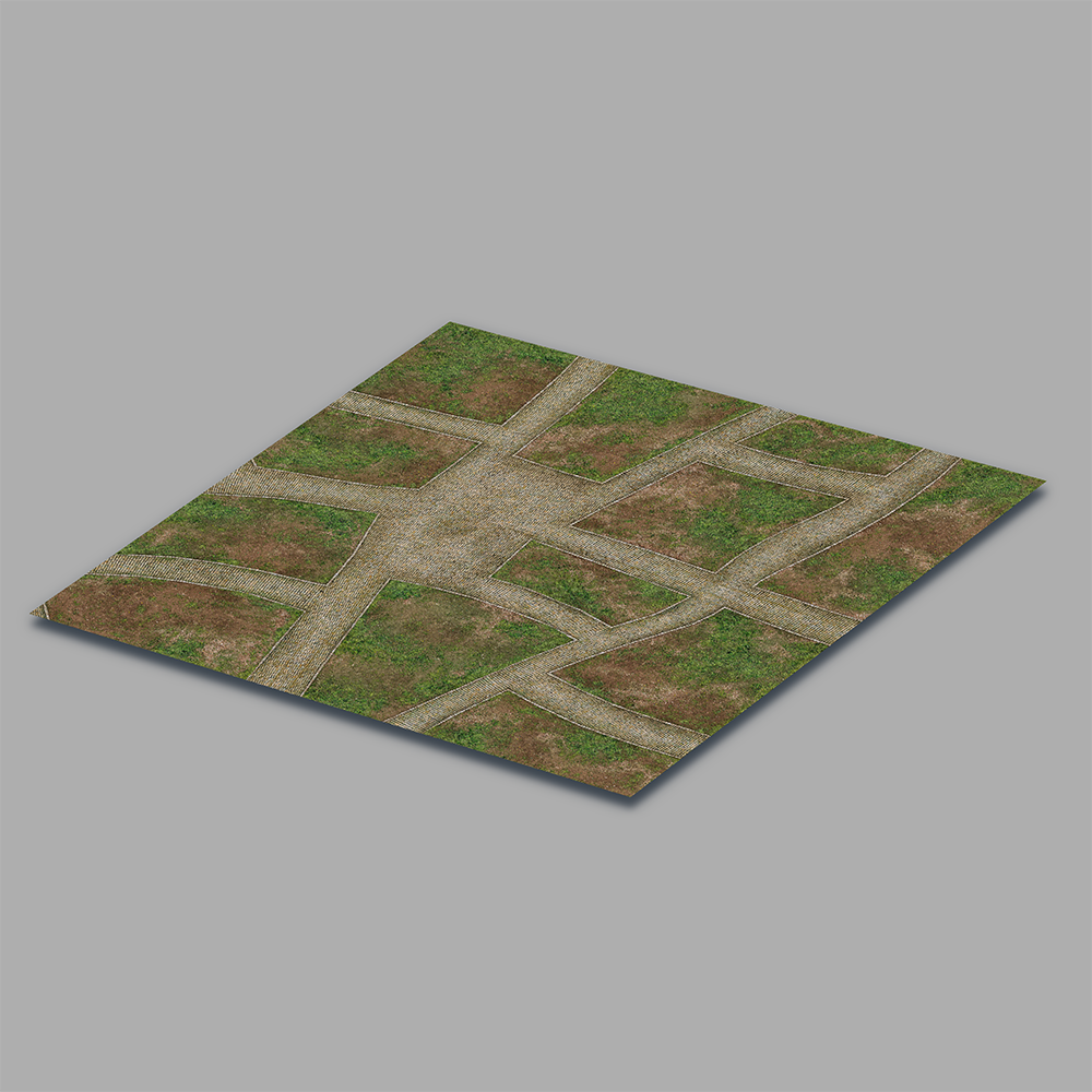 Rug 120 x 120 cm "Magic fabric"